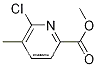 Molecular Structure of 178421-22-2 (Methyl 6-chloro-5-methylpicolinate)